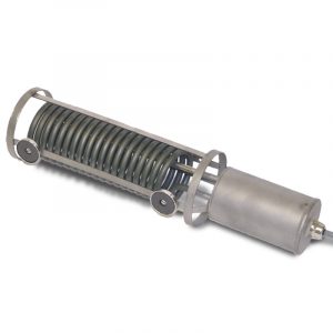 Submersible tank heater for hydraulic oil
